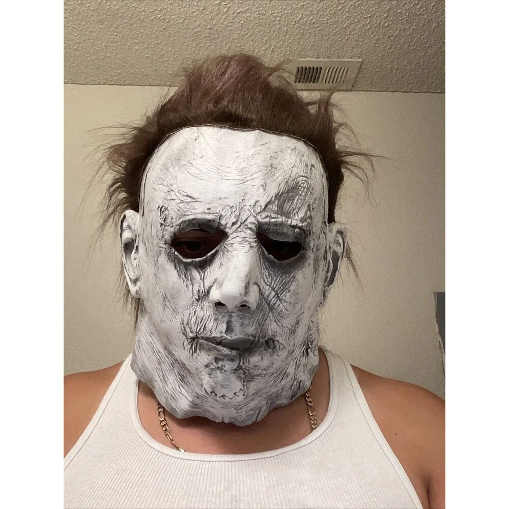 Halloween Mickael Myers  Halloween Mask Jason Myers Mask cosplay latex costume g